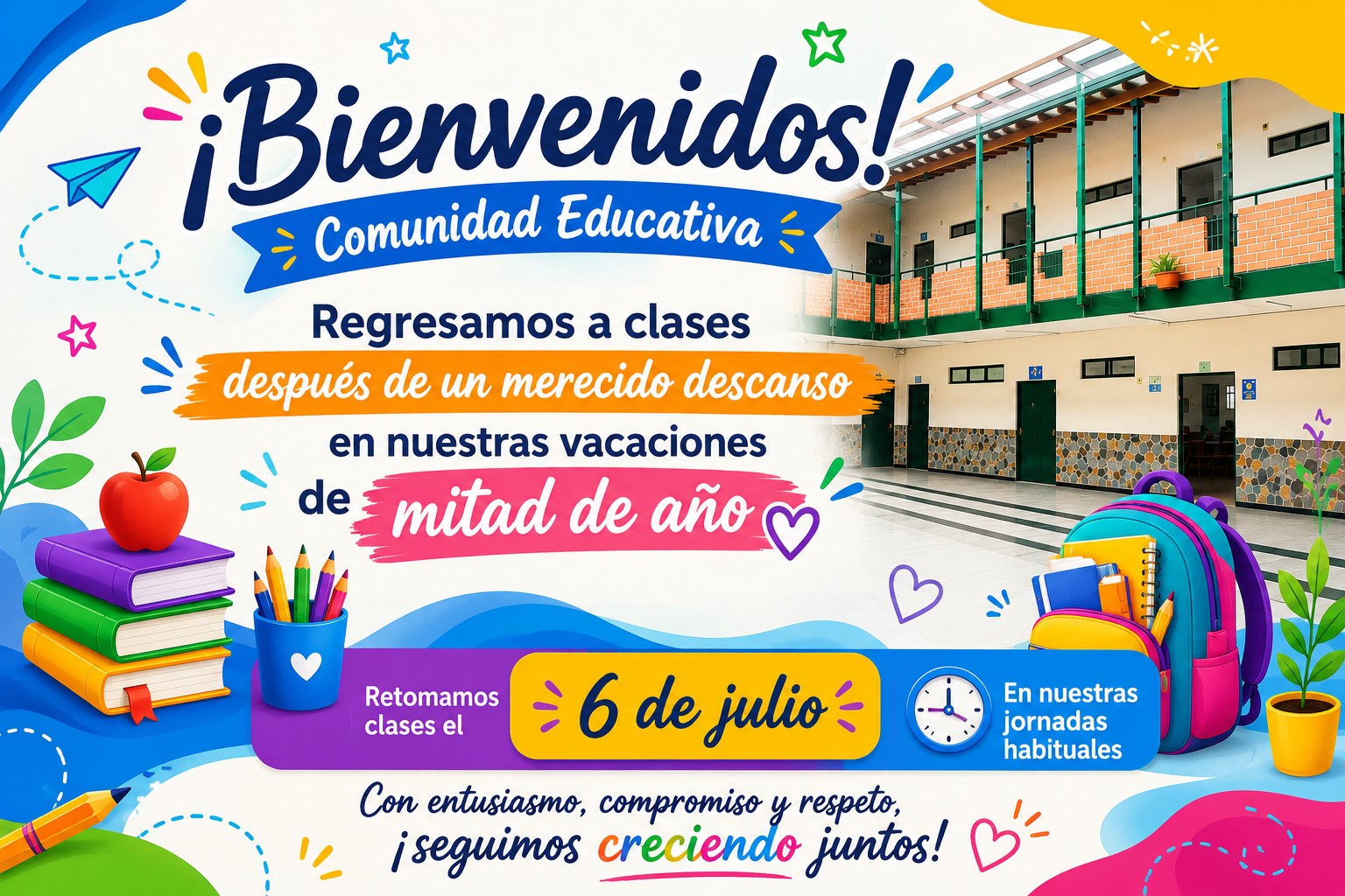 REGRESOS DE VACACIONES
